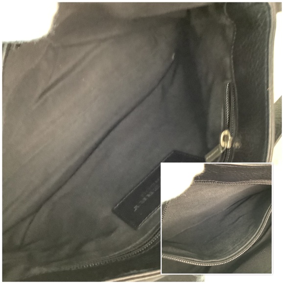 🛍BURBERRY LONDON Black Leather Shoulder Bag🛍 - Picture 9 of 10